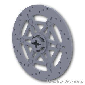 レゴ パーツ ばら売り #65416 テクニック ステアリング ブレーキディスク 6 x 6：グレー...