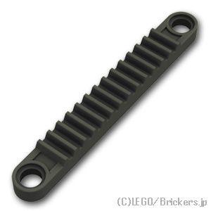 レゴ テクニック パーツ ばら売り #6630 ギア ラック 1 x 8 - 穴あき：ブラック | ...