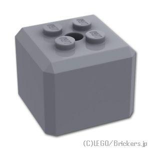 レゴ パーツ ばら売り #66855 ブロック 立方体 - 4スタッド：ダークグレー | LEGOの...