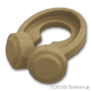 レゴ パーツ ばら売り #66913 ヘッドフォン：ダークタン | LEGOの部品