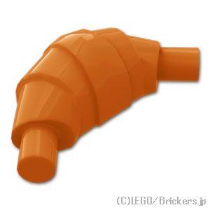 レゴ パーツ ばら売り #67338 クロワッサン - フラットエンド：ダークオレンジ | LEGO...