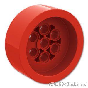 レゴ パーツ ばら売り #68327 テクニック ホイール 41mm x 15mm：レッド | LE...