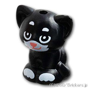 レゴ パーツ ばら売り #69902pb03 クロネコ - フレンズ シャドー：ブラック | LEG...