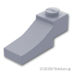 レゴ パーツ ばら売り #70681 アーチ インバート ハーフ 1 x 3：グレー | LEGOの...