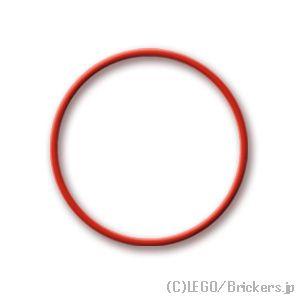 レゴ パーツ ばら売り #71321 ラバーベルト Mサイズ 25mm：レッド | LEGOの部品