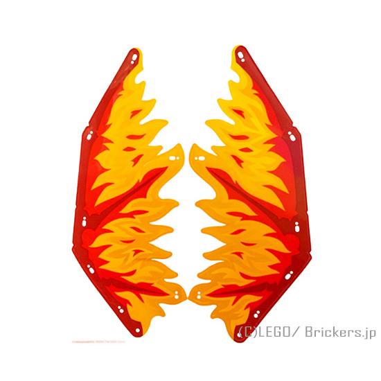レゴ シール ばら売り #71822pls01 プラスチックシート -  ニンジャゴー ドラゴンの翼...