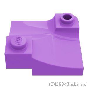 レゴ パーツ ばら売り #73682 アーチ インバート コーナー 2 x 2：ミディアムラベンダー...