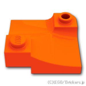 レゴ パーツ ばら売り #73682 アーチ インバート コーナー 2 x 2：レディッシュオレンジ...