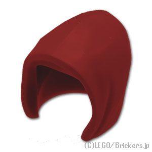 レゴ パーツ ばら売り #74528 フード・ヘッドギア：ダークレッド | LEGOの部品