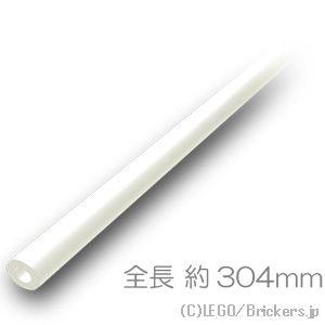 レゴ パーツ ばら売り #75c38 ハード ホース 3mm x 38L - 304mm：ホワイト ...