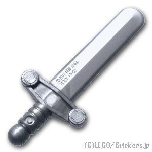 レゴ パーツ ばら売り #76764 剣 - 精巧なショートソード：フラットシルバー | LEGOの...