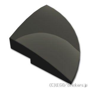 レゴ パーツ ばら売り #76797 スロープ カーブ コーナー 3 x 3 - ラウンド：ブラック...