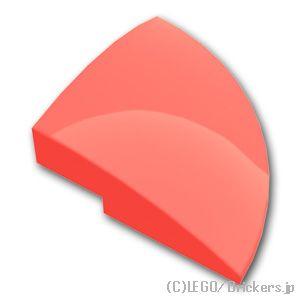 レゴ パーツ ばら売り #76797 スロープ カーブ コーナー 3 x 3 - ラウンド：コーラル...