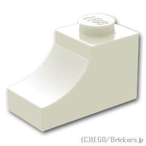 レゴ パーツ ばら売り #78666 アーチ インバート ハーフ 1 x 2：ホワイト | LEGO...