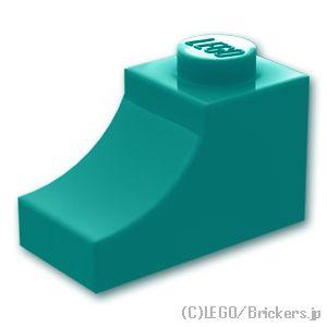 レゴ パーツ ばら売り #78666 アーチ インバート ハーフ 1 x 2：ダークターコイズ | ...