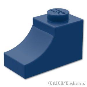レゴ パーツ ばら売り #78666 アーチ インバート ハーフ 1 x 2：ダークブルー | LE...