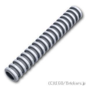 レゴ パーツ ばら売り #78c06 リブ ホース 7mm x 6L - 48mm：フラットシルバー...