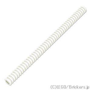 レゴ パーツ ばら売り #78c14 リブ ホース 7mm x 14L - 112mm：ホワイト |...