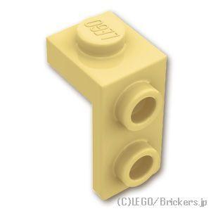 レゴ パーツ ばら売り #79389 ブラケット 1 x 1 - 1 x 2：タン | LEGOの部...