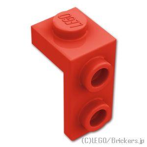レゴ パーツ ばら売り #79389 ブラケット 1 x 1 - 1 x 2：レッド | LEGOの...