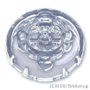 レゴ パーツ ばら売り #79850 ブロック ラウンド 4 x 4 - ドームトップ：トランスクリ...