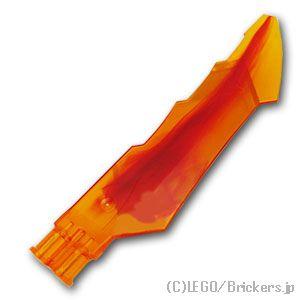 レゴ パーツ ばら売り #79895pb02 プロペラブレード 14L - 2軸穴：トランスオレンジ...