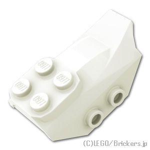 レゴ パーツ ばら売り #79897 スロープ カーブ 4 x 2 - ウイングエンド：ホワイト |...