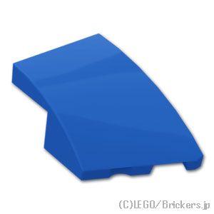 レゴ パーツ ばら売り #80178 カーブ ウェッジ 3 x 2 - 右：ブルー | LEGOの部...