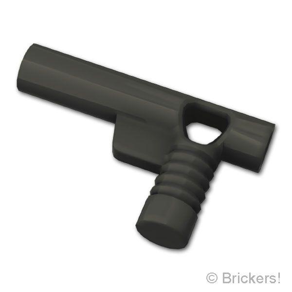 レゴ パーツ ばら売り #8136 ホースノズル - 3本リブ：ブラック | LEGOの部品
