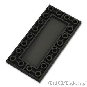 レゴ パーツ ばら売り #83496 タイル インバート 4 x 8：ブラック | LEGOの部品
