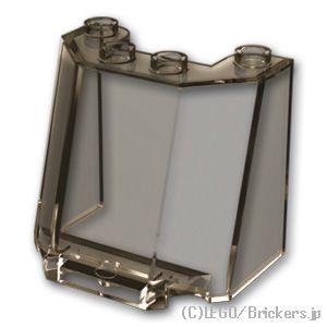 レゴ パーツ ばら売り #84954 ウィンドスクリーン 3 x 4 x 3：トランスブラウン | ...