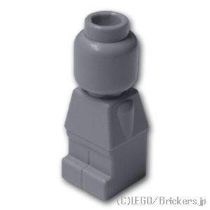 レゴ パーツ ばら売り #85863 マイクロフィグ プレーン：ダークグレー | LEGOの部品