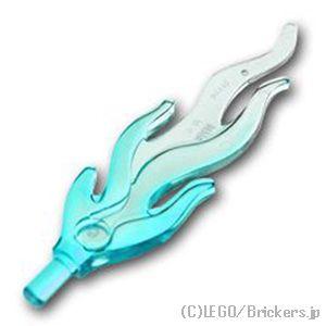 レゴ パーツ ばら売り #85959pb05 大きい炎 - トランスクリアーパターン：トランスライト...