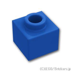 レゴ パーツ ばら売り #86996 ブロック 1 x 1 x 2/3 - オープンスタッド：ブルー...