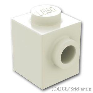 レゴ パーツ ばら売り #87087 ブロック 1 x 1 - 1面スタッド：ホワイト | LEGO...