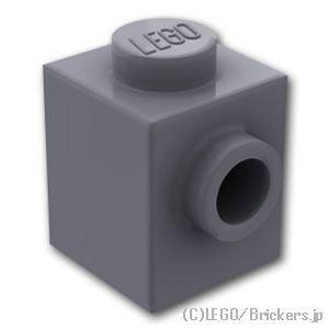 レゴ パーツ ばら売り #87087 ブロック 1 x 1 - 1面スタッド：ダークグレー | LE...