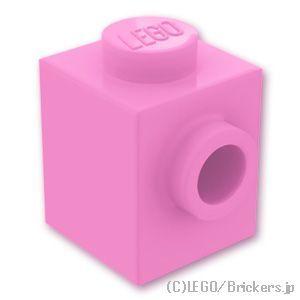 レゴ パーツ ばら売り #87087 ブロック 1 x 1 - 1面スタッド：ブライトピンク | LEGOの部品