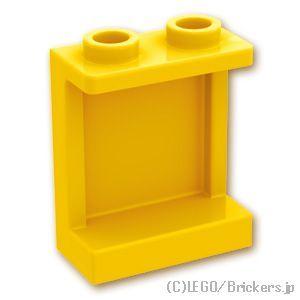 レゴ パーツ ばら売り #87552 パネル 1 x 2 x 2 - サイドサポート：イエロー | ...