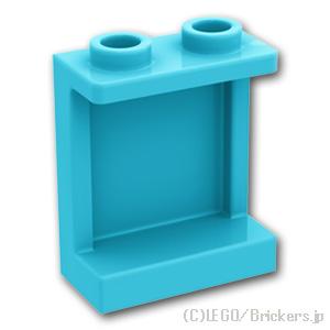 レゴ パーツ ばら売り #87552 パネル 1 x 2 x 2 - サイドサポート：ミディアムアズ...