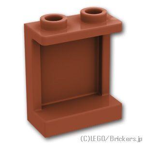 レゴ パーツ ばら売り #87552 パネル 1 x 2 x 2 - サイドサポート：ブラウン | ...