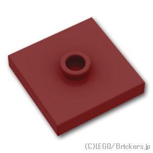 レゴ パーツ ばら売り #87580 プレート 2 x 2 - ジャンパー：ダークレッド | LEG...