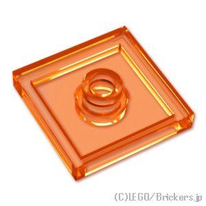 レゴ パーツ ばら売り #87580 プレート 2 x 2 - ジャンパー：トランスオレンジ | L...