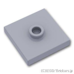 レゴ パーツ ばら売り #87580 プレート 2 x 2 - ジャンパー：グレー | LEGOの部品