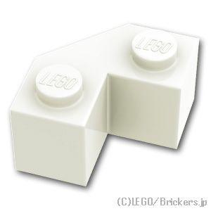 レゴ パーツ ばら売り #87620 ブロック ファセット 2 x 2：ホワイト | LEGOの部品