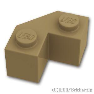 レゴ パーツ ばら売り #87620 ブロック ファセット 2 x 2：ダークタン | LEGOの部...