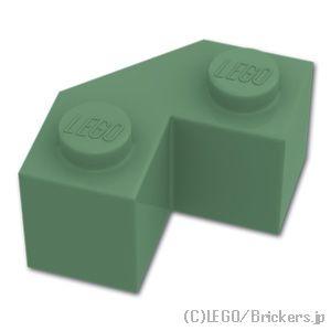 レゴ パーツ ばら売り #87620 ブロック ファセット 2 x 2：サンドグリーン | LEGO...