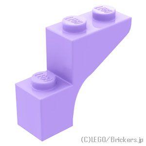 レゴ パーツ ばら売り #88292 アーチ ハーフ 1 x 3 x 2 - カーブエンド：ラベンダ...