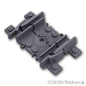 レゴ パーツ ばら売り #88492c00 トレイン(電車)レール フレキシブルセグメント：ダークグ...