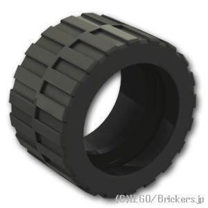 レゴ 車 パーツ ばら売り #89201 タイヤ - 24 x 14 - シャロ―トレッド ：ブラッ...