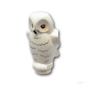 レゴ 動物 パーツ ばら売り #92084 フクロウ - プリント：ホワイト | LEGOの部品